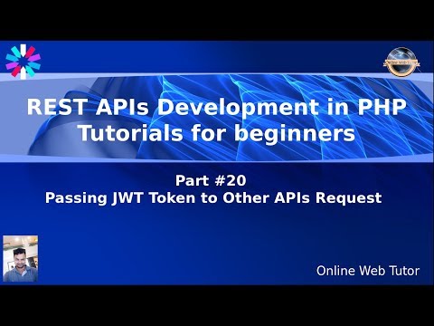 Learn PHP Rest API Development with JWT Token for Beginners 20 Passing JWT Token to Other APIs