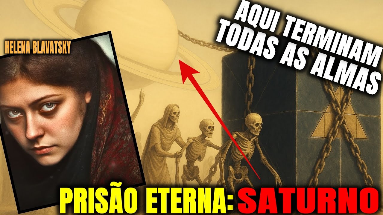 "SATURNO NÃO É UM PLANETA… É UMA PRISÃO DE ALMAS" - Helena Blavatsky