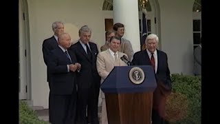 President Reagan's remarks on Federal and Tax Budget Reconciliation Legislation on August 18, 1982