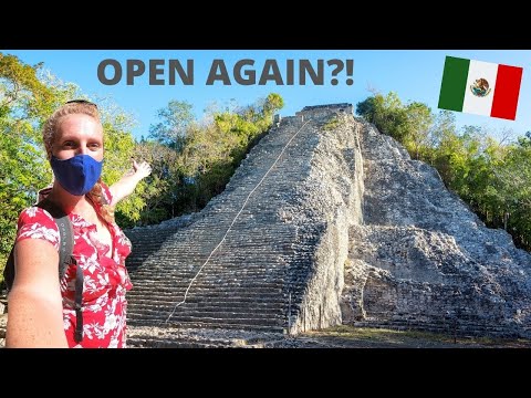 Ruínas de Coba estão abertas novamente, mas com uma diferença [México 2020]