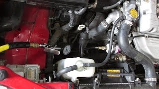 Boost Leak Testing on the cheap!!!  4G63T Eclipse, Talon, Laser