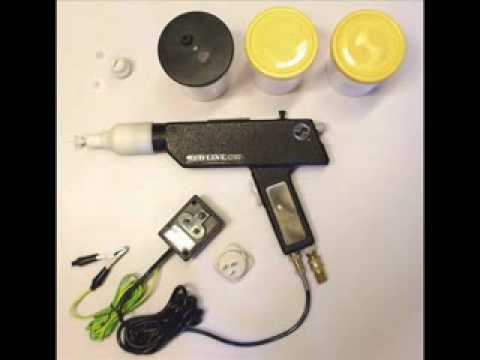 RED LINE EZ100 - the high performance 100 kV complete powder gun