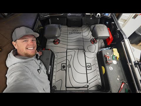 I Installed NEW Flooring in My Nitro ZV20 Walleye Boat!!