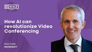 How AI can revolutionize Video Conferencing | Ross Cutler, Microsoft