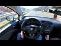 Seat Leon Mk2 1 6 TDi 105 Ecomotive 2011 POV Drive HD 4K سيات ليون