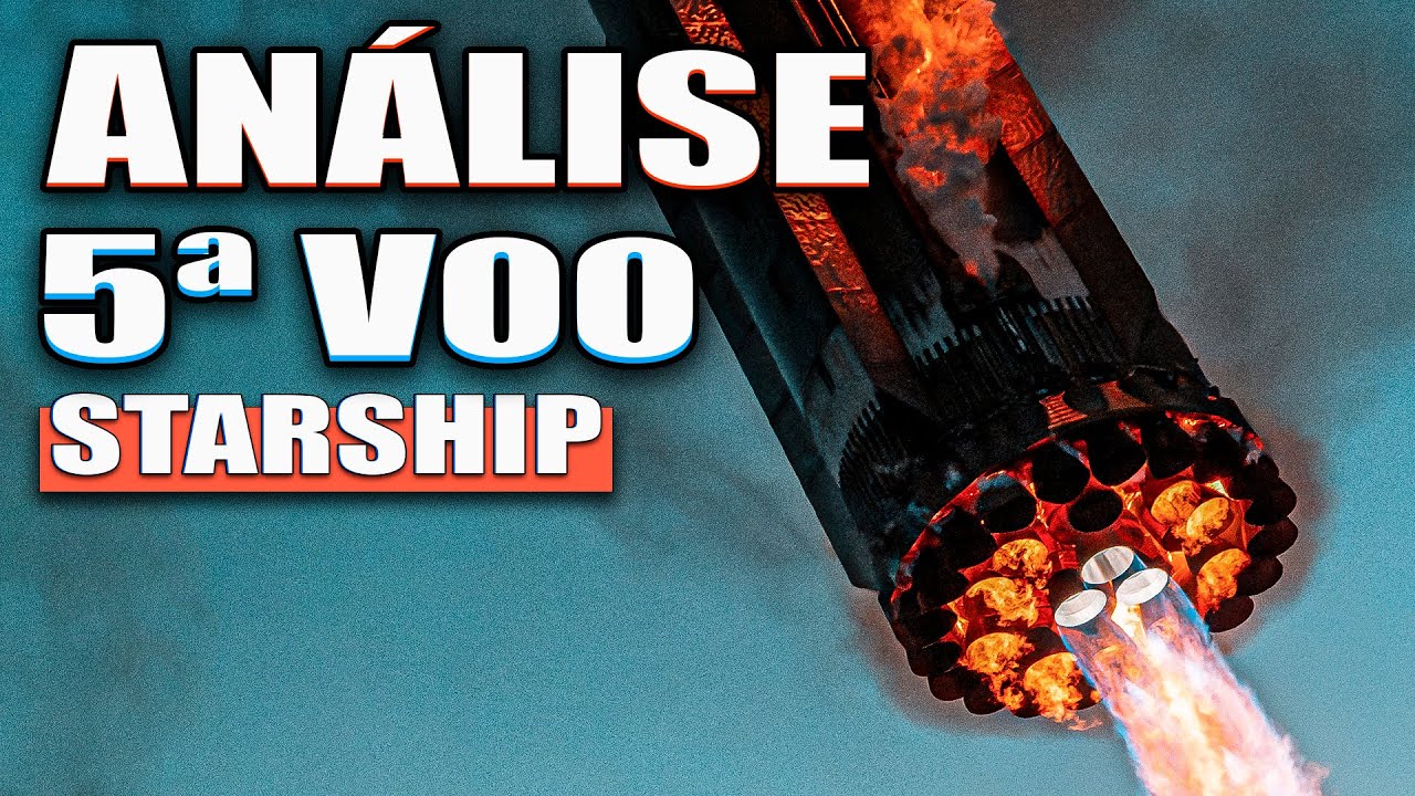 Análise 5° Voo do STARSHIP - O Que Aconteceu Com o Booster ?