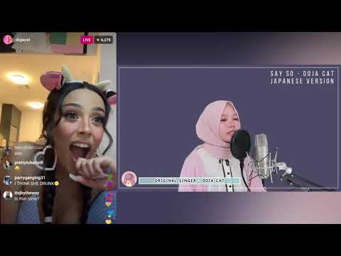 Doja Cat Reacts To Japanese Version of 'Say So' by Rainych Ran