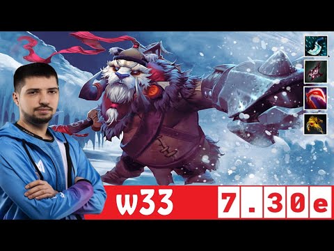 [DOTA 2] w33 the TUSK [OFFLANE] [7.30e]