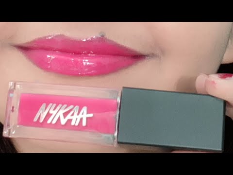 Nykaa gloss it up hi shine  lipgloss review | lipgloss for winters | Video