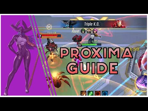 Proxima Midnight Gameplay Guide | Marvel Super War