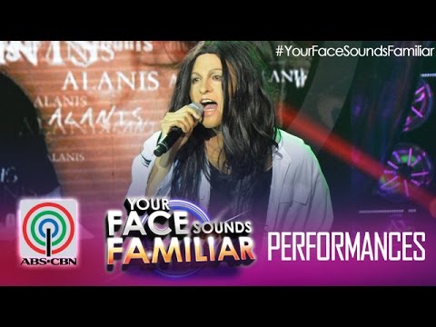 Your Face Sounds Familiar: Jay R as Alanis Morissette - "You Oughta Know"