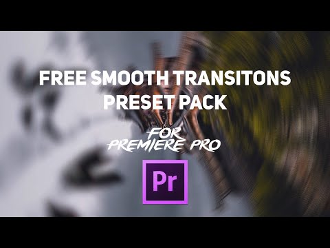 FREE Smooth Transitions Preset Pack For Adobe Premiere Pro ( Sam Kolder Style )