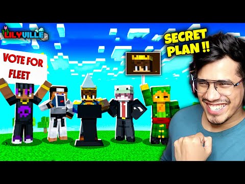 My SECRET PLAN To WIN ELECTION In LILYVILLE 😱| MINECRAFT