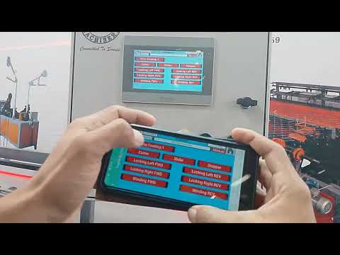 50 HZ Semi Automatic Chain Link Fencing Machine