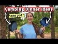11 EASY ONE POT (or PAN) Camping Dinner Ideas *camp stove cooking*
