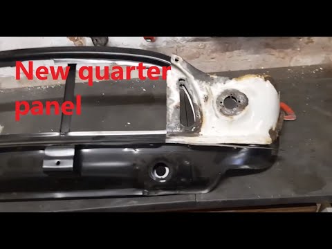 Project Designer Ep 14 - Fitting the front quarter panel to my Austin Mini