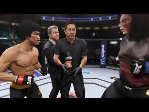 Bruce Lee vs. Kane (EA Sports UFC 2)