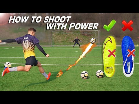 Vollspann Power Schusstechnik wie Hulk & Lewandowski | Tutorial