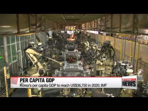 韓国の一人当たりGDP、2020年には36，750ドルに達する： IMF 한국 1인당 GDP 5년후 3만7천달러...일 (Korea′s per capita GDP to reach US$36，750 in 2020： IMF 한국 1인당 GDP 5년후 3만7천달러…일)
