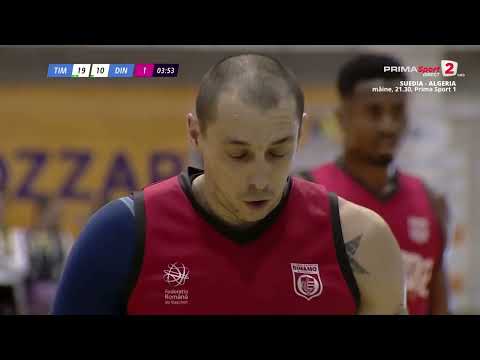 Liga Naţională de baschet: SCM Timişoara - Dinamo 91-74