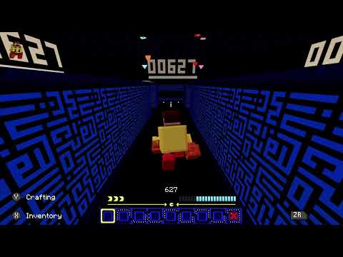 Minecraft PAC-MAN DLC Nintendo Switch Gameplay