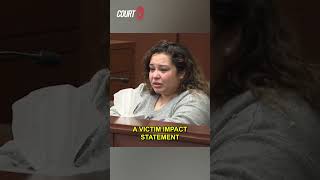 “...changed forever…” Widow of Officer Gabriel Torres spoke at #AustinThompson’s sentencing