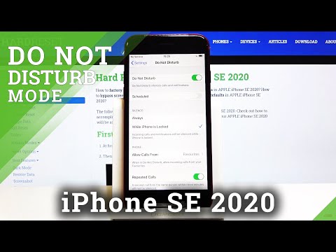 How to Activate DND Mode in iPhone SE 2020 – Silent Mode