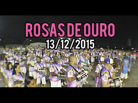 Rosas de Ouro Ensaio Técnico 2016 - 13/12/2015