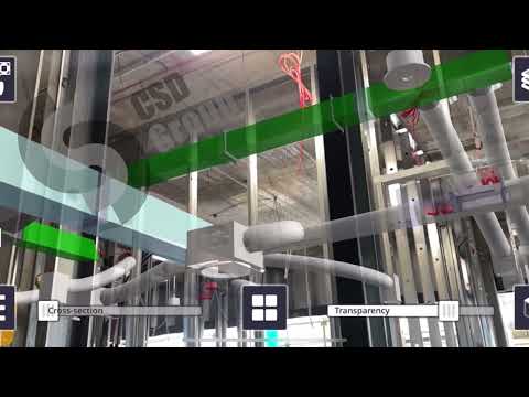 Augmented Reality and geolocated QR codes in construction
