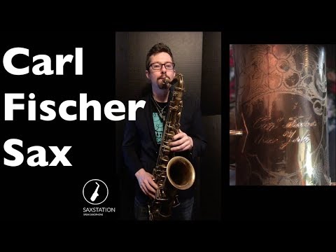 1920 Sax - What is a Carl Fischer Saxophone? Stencil horns