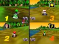 Mario Kart 64 Netplay DK S Jungle Parkway 4 Player Race