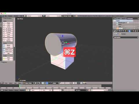 Blender Tip - Boolean Modifier