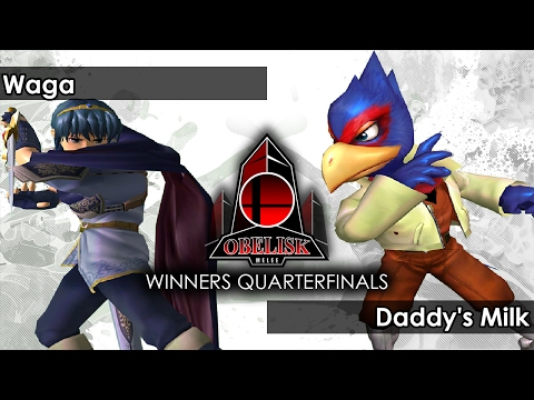 Melee: CoF | Waga (Marth/Falco) V Daddy's Milk (Falco) - Obelisk 38 Tournament SSBM