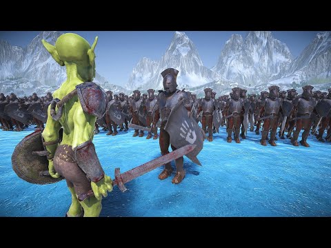 Goblin Army vs Isendgard Uruk Hai - UEBS 2