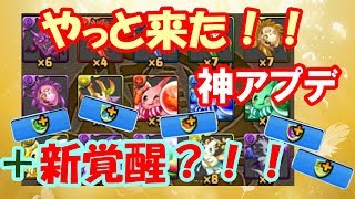 【パズドラ】やっと来た、進化素材スタック化！！新覚醒も！【概要欄に配布情報あり】
