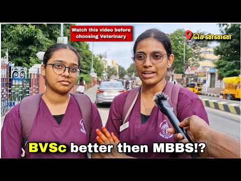 I Asked TN's Top Vet Students | Is Veterinary Easy? Street Interviewer Tamil