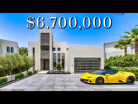Inside a $6,700,000 Minimalistic CONTEMPORARY LUXURY Villa - Jumeirah Islands, Dubai