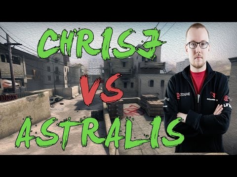 CSGO: POV mouz chrisJ vs Astralis (25/7) dust2 @ ECS Season 1