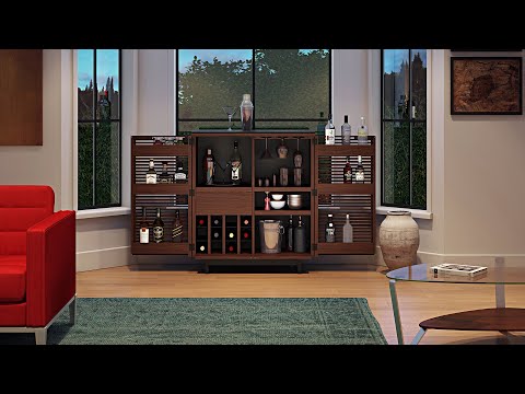 hidden bar cabinet using table lift hidden bar cabinet using table lift