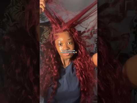 Cheap Human Wig Vs Premium Synthetic Wig 😳💸 Which one are you choosing? #fyp #foru #syntheticwig