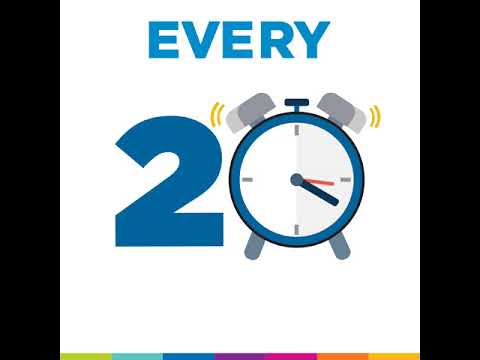 疲れた目はどうすればいいですか? 20-20-20 ルールが役立ちます