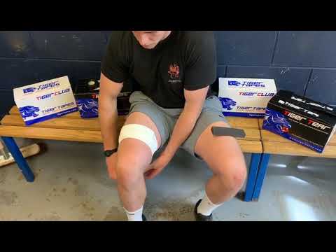 How To Apply Lineout Lifting Tape For Rugby - Tiger Tapes