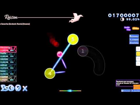 [osu!] Shigetora (Cookiezi) - Blue Stahli - Shotgun Señorita (Zardonic Remix) + HDDT 1xmiss