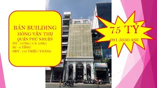 BÁN BUILDING MT HOÀNG VĂN THỤ - QUẬN PHÚ NHUẬN