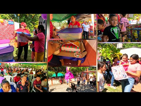 Parte 2: Personas de Boston llevaron alegria añ Cantón Jiboa, Verapaz, San Vicente