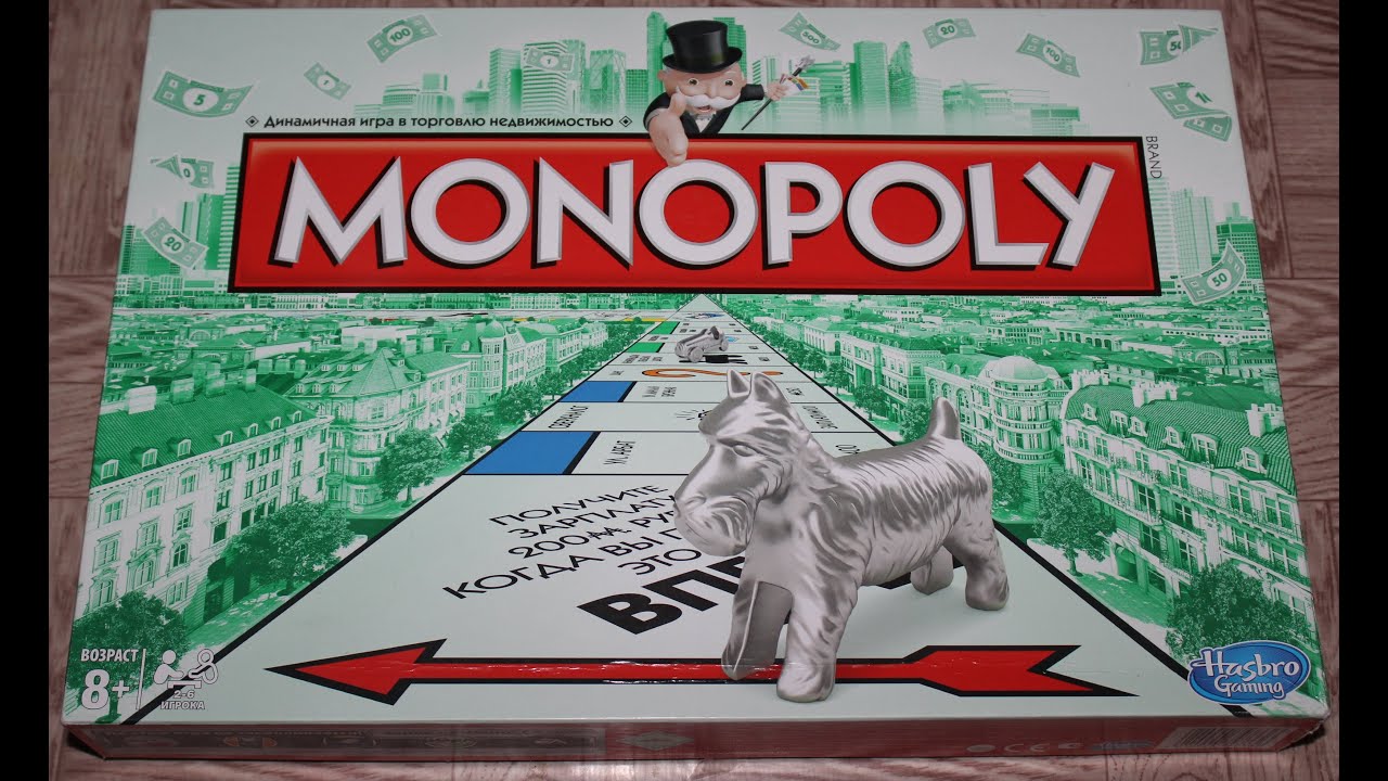 Монополия настольная игра Hasbro C1009