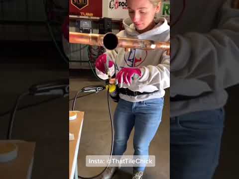 Plumbing and Heating!!! Duel Maut Srikandi USA dan Indonesia, Menyolder Pipa Tembaga/CU, WTC