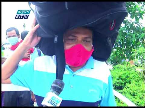 দেশের বিভিন্ন স্থান থেকে রাজধানীতে ঢুকছেন অসংখ্য মানুষ