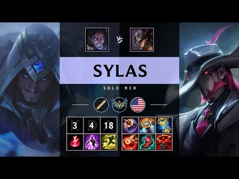 Sylas Mid vs Twisted Fate - NA Challenger Patch 25.10