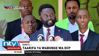 Taarifa ya wabunge wa DCP